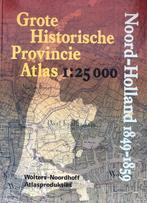 Grote Historische Provincie Atlas - Noord-Holland 1849-1859, Boeken, Gelezen, Wnhistatlas, Verzenden