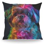 Kussen - Huisdier Portret - Shih tzu 1 Color - 30 cm, Verzenden, Nieuw