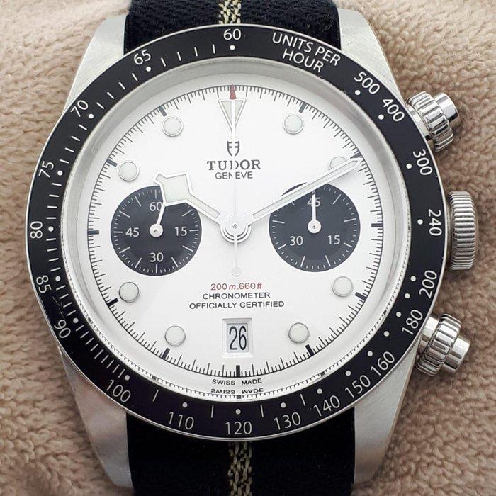 Tudor - Black Bay Chrono Panda Dial Automatic Chronometer, Sieraden, Tassen en Uiterlijk, Horloges | Antiek