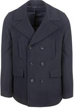 Suitable Caban Coat Wol Navy maat 50 Heren, Kleding | Heren, Jassen | Winter, Nieuw, Suitable, Verzenden, Maat 48/50 (M)