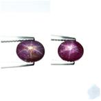 Zonder minimumprijs - 2 pcs Sterrobijn - 5.27 ct -, Nieuw