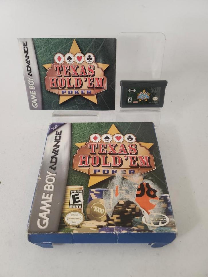 Texas Holdem Poker NTSC Boxed Nintendo Game Boy Advance, Spelcomputers en Games, Games | Nintendo Game Boy, Ophalen of Verzenden