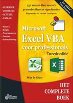 Het complete boek  -   Excel VBA voor professionals, Zo goed als nieuw, Verzenden