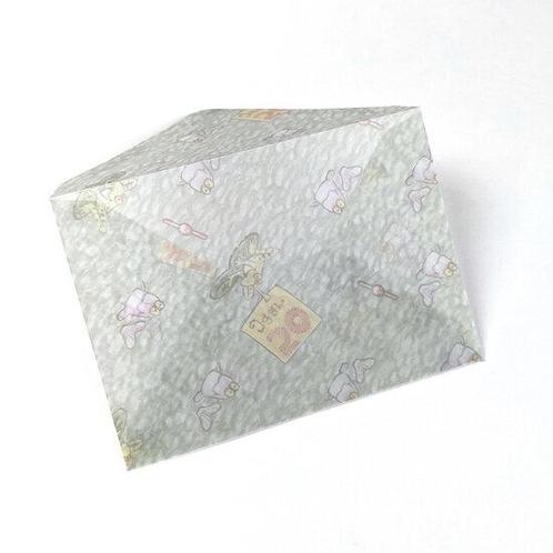 Transparante envelop met patroon 8 x 11,4 cm, Hobby en Vrije tijd, Kaarten | Zelf maken, Verzenden