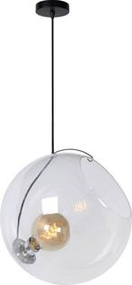 Lucide JAZZLYNN - Hanglamp - Ø 40 cm - 1xE27 - Transparant, Nieuw, Ophalen of Verzenden