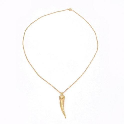 Halsketting - 18 karaat Geel goud, Sieraden, Tassen en Uiterlijk, Kettingen