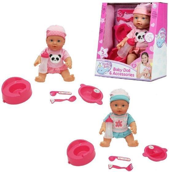 Mother Love - Babypop - Drink en Plas Functie, Kinderen en Baby's, Speelgoed | Poppen, Ophalen of Verzenden