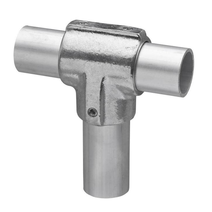 Buiskoppeling Lang T-stuk Ø 60 mm Aluminium, Doe-het-zelf en Verbouw, IJzerwaren en Bevestigingsmiddelen, Nieuw, Verzenden