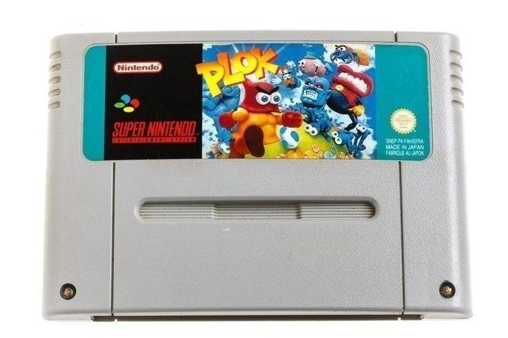 Plok [Super Nintendo], Spelcomputers en Games, Games | Nintendo Super NES, Zo goed als nieuw, Ophalen of Verzenden