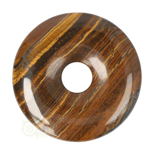 Tiger Iron Donut No. 8 - Ø 4 cm, Sieraden, Tassen en Uiterlijk, Edelstenen, Nieuw, Verzenden