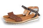 Ella Cruz Sandalen in maat 36 Bruin | 10% extra korting, Bruin, Verzenden, Sandalen of Muiltjes, Zo goed als nieuw