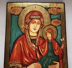 Icoon - Russisch met de hand geschilderde icoon van Sint