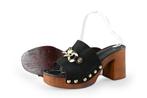 Nelson Slippers in maat 41 Zwart | 10% extra korting, Kleding | Dames, Schoenen, Slippers, Verzenden, Zwart, Zo goed als nieuw