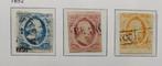 Nederland 1852/1854 - Koning Willem III - NVPH 1-6, Postzegels en Munten, Postzegels | Nederland, Gestempeld