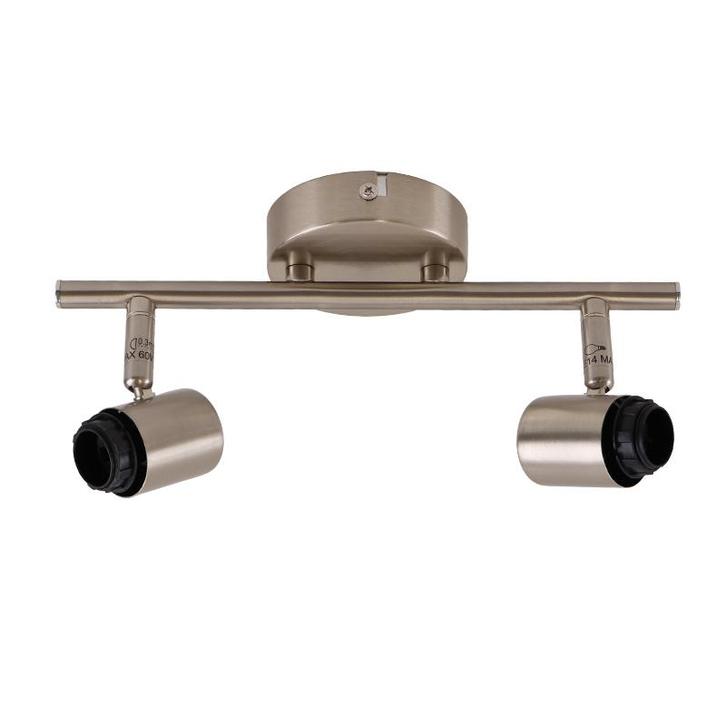 Aluminium plafondfitting zilver, Rika, Huis en Inrichting, Lampen | Plafondlampen, Nieuw, Metaal, Ophalen of Verzenden