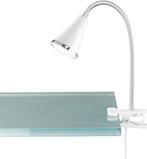 REALITY ARRAS Klemlamp wit incl. 1x SMD 4W, Ophalen of Verzenden, Zo goed als nieuw