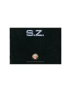1990 ALFA ROMEO SZ BROCHURE FRANS, Nieuw, Alfa Romeo, Author