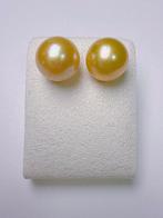 Zonder Minimumprijs - Oorbellen - 18 karaat Geel goud Parel, Nieuw