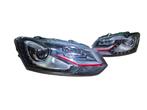 LED Koplampen GTI Set Rood Geschikt Voor Polo 6R 6C 2009-..., Ophalen of Verzenden, Nieuw, Volkswagen