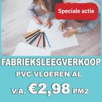 FABRIEKSLEEGVERKOOP! Rustieke PVC vloeren v.a. 2,98 pm2!, Nieuw, Overige typen, 75 m² of meer, Ophalen of Verzenden