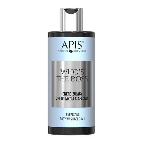 APIS Whos the Boss Energizing body wash gel 3in1 300ml, Sieraden, Tassen en Uiterlijk, Uiterlijk | Cosmetica en Make-up, Nieuw