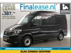 Volkswagen Crafter 35 2.0 TDI L3H3 141PK 3000KG Trekg €387pm, Auto's, Bestelauto's, Volkswagen, Zwart, Nieuw, Lease