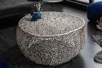 Filigraan salontafel LEAF 80cm zilver metaal handgemaakt, Huis en Inrichting, Ophalen of Verzenden, Nieuw