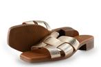 Oh My Sandals Slippers in maat 39 Goud, Slippers, Overige kleuren, Verzenden, Zo goed als nieuw