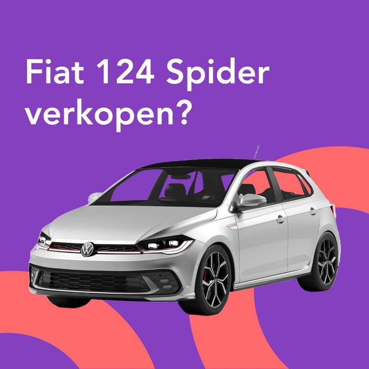 Jouw Fiat 124 Spider snel en zonder gedoe verkocht., Auto diversen, Auto Inkoop