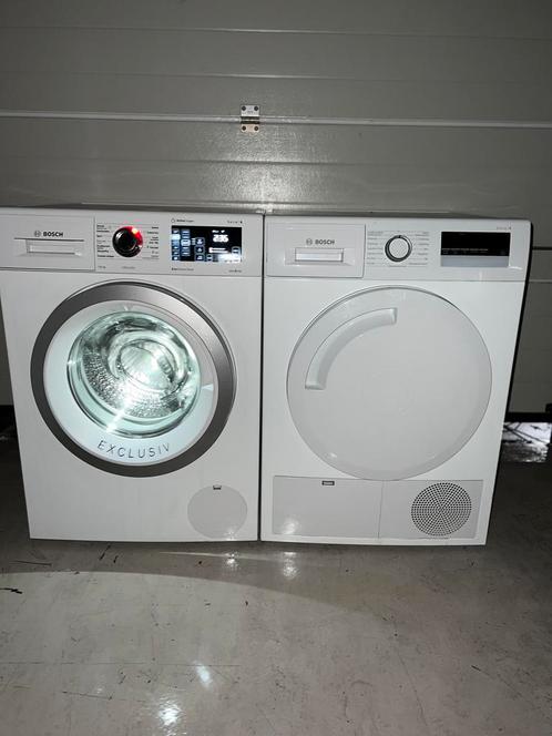 Prachtige Bosch 8KG Wasmachine Bosch 8KG Warmtepompdroger!, Witgoed en Apparatuur, Wasmachines, Minder dan 85 cm, 1200 tot 1600 toeren