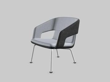 Vergader/loungestoel Twist&Sit stalen 4-poots beschikbaar voor biedingen