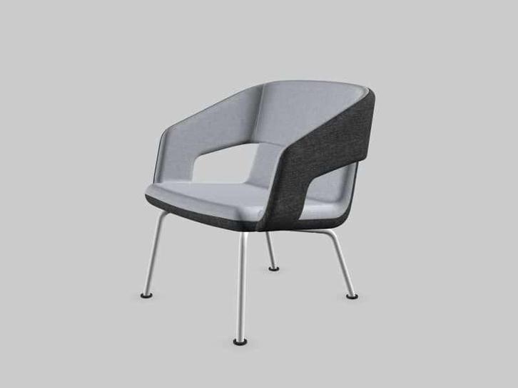 Vergader/loungestoel Twist&Sit stalen 4-poots, Zakelijke goederen, Kantoor en Winkelinrichting | Kantoormeubilair en Inrichting