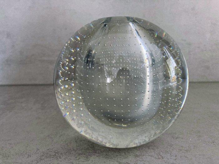 Leerdam - A.D. Copier - Vaas - Glas - Spijkerbol - Vaas, Antiek en Kunst, Antiek | Glas en Kristal