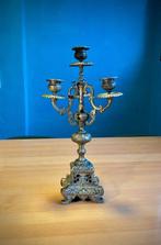 Kandelaber - Messing - Kandelaar van messing - hoogte: 40 cm