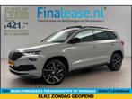 Škoda Karoq 1.5 TSI 150PK DSG Pano Sfeer TrekH Navi €421pm, Auto's, Automaat, Nieuw, SUV of Terreinwagen, Zilver of Grijs