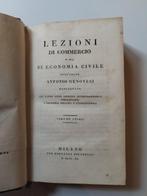 Antonio Genovesi - Lezioni di commercio o sia di economia, Antiek en Kunst, Antiek | Boeken en Bijbels