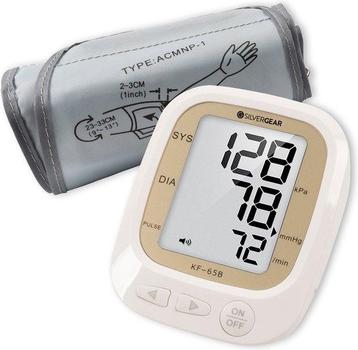 Silvergear Bloeddrukmeter Bovenarm - Blood Pressure Monitor