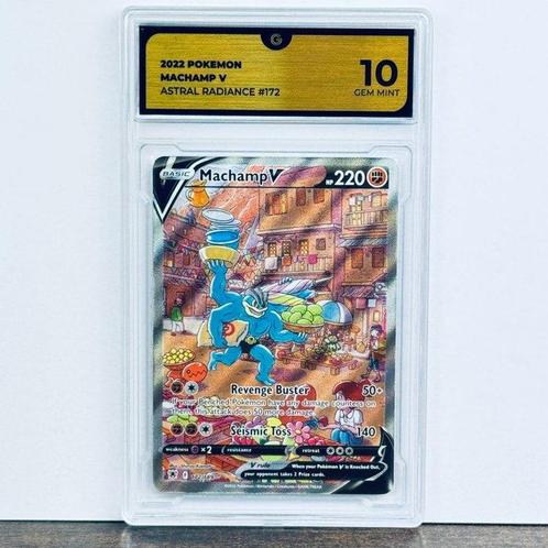Pokémon Graded card - Machamp - GG 10, Hobby en Vrije tijd, Verzamelkaartspellen | Pokémon