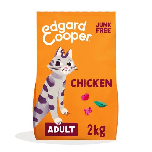 4x Edgard & Cooper Kattenvoer Adult Kip 2 kg, Dieren en Toebehoren, Dierenvoeding, Verzenden