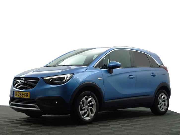 Zakelijke Lease |  Opel Crossland X 1.2 Turbo Innovation Aut, Auto's, Opel, Dealer onderhouden, Lease, Zwart, Automaat, SUV of Terreinwagen