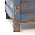 Stapelbak staal  L: 960, B: 580, H: 510 (mm) blauw, Zakelijke goederen, Kantoor en Winkelinrichting | Magazijn, Stelling en Opslag