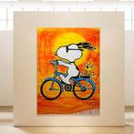 Rafael Vicente - Snoopy & Woodstock Travel by Blue Bicycle