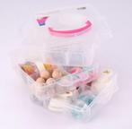 Vaessen Creative Stapelbare Opbergbox - 18 vakjes, Ophalen of Verzenden, Zo goed als nieuw