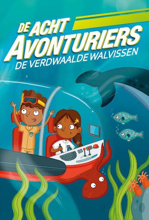 De verdwaalde walvissen / De Acht Avonturiers / 1 SJ King, Boeken, Kinderboeken | Jeugd | 13 jaar en ouder, Zo goed als nieuw