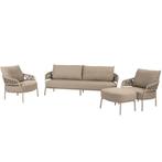 Calma stoel bank loungeset 4 delig rope latte Taste 4SO, Tuin en Terras, Tuinsets en Loungesets, Ophalen of Verzenden, Nieuw