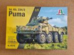 Italeri 6572 Sd.Kfz. 234/2 Puma 1:35 SEALED, Hobby en Vrije tijd, Modelbouw | Auto's en Voertuigen, Verzenden, Nieuw, Italeri