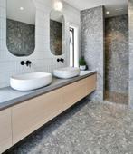 Vloertegel/Wandtegel Antraciet 120x120cm (Muurtegels), Doe-het-zelf en Verbouw, Tegels, 60 cm of meer, Nieuw, Ophalen of Verzenden