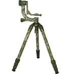Sirui CT3204 Explorer Tripod + CH20 Camouflage, Nieuw, 150 tot 175 cm, Met balhoofd, Ophalen of Verzenden