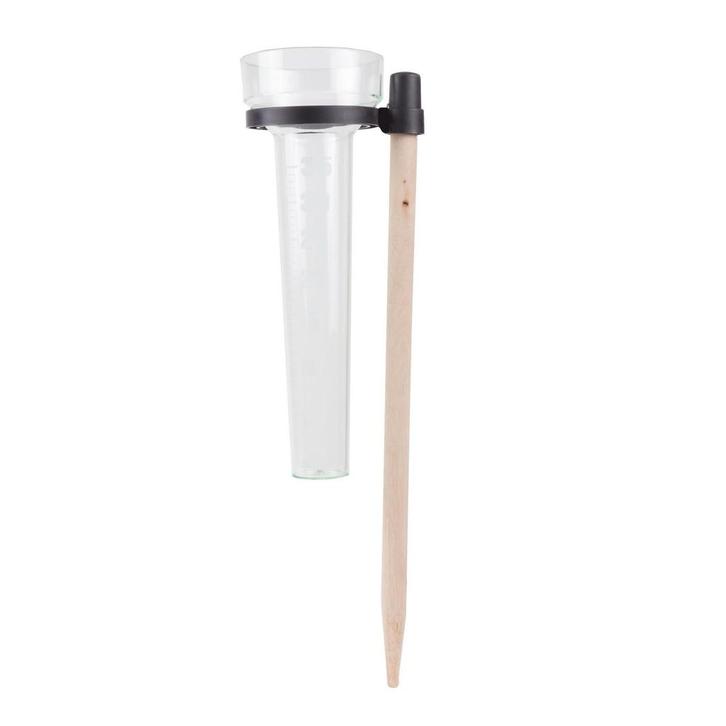 Benson Regenmeter op stokhouder - transparant - 24 cm - k..., Audio, Tv en Foto, Weerstations en Barometers, Nieuw, Ophalen of Verzenden