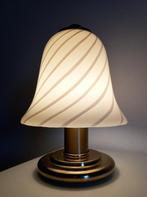 Tafellamp - Glas, Messing, Metaal - Spiral glass 70